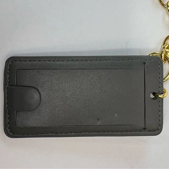 Gray & Gold Versace Luggage Tag Never Used - Picture 3 of 12